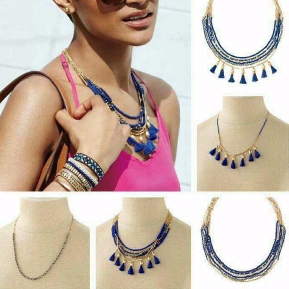 :: Stella & Dot [V] 4-in-1 Tullum Necklace - Picture 11 of 14